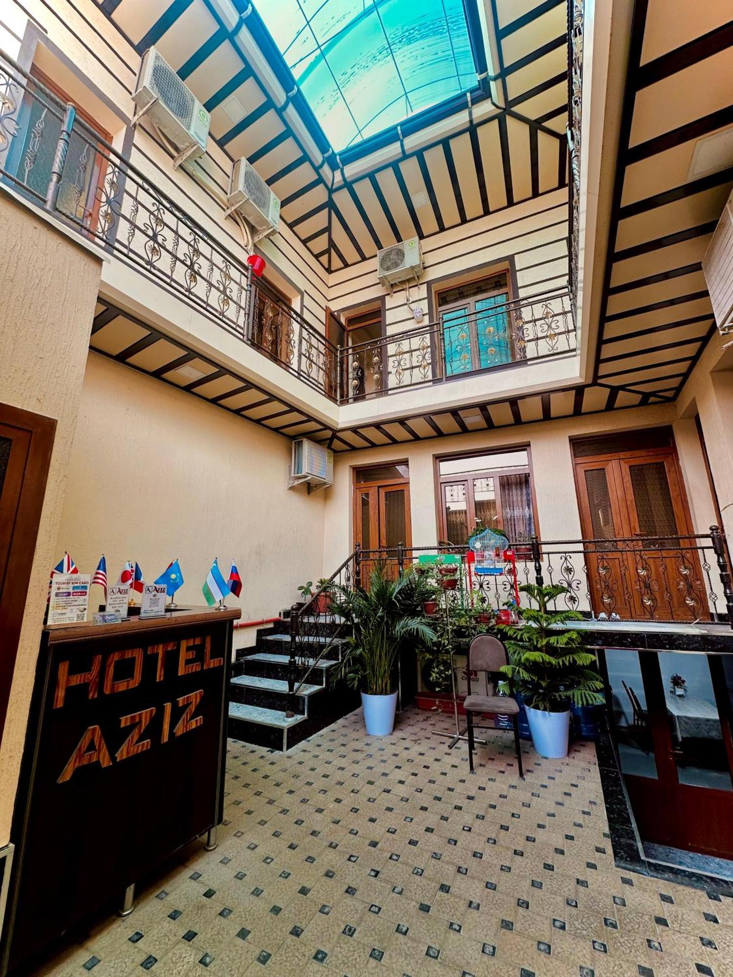 Aziz Hotel Самарканд Екстер'єр фото